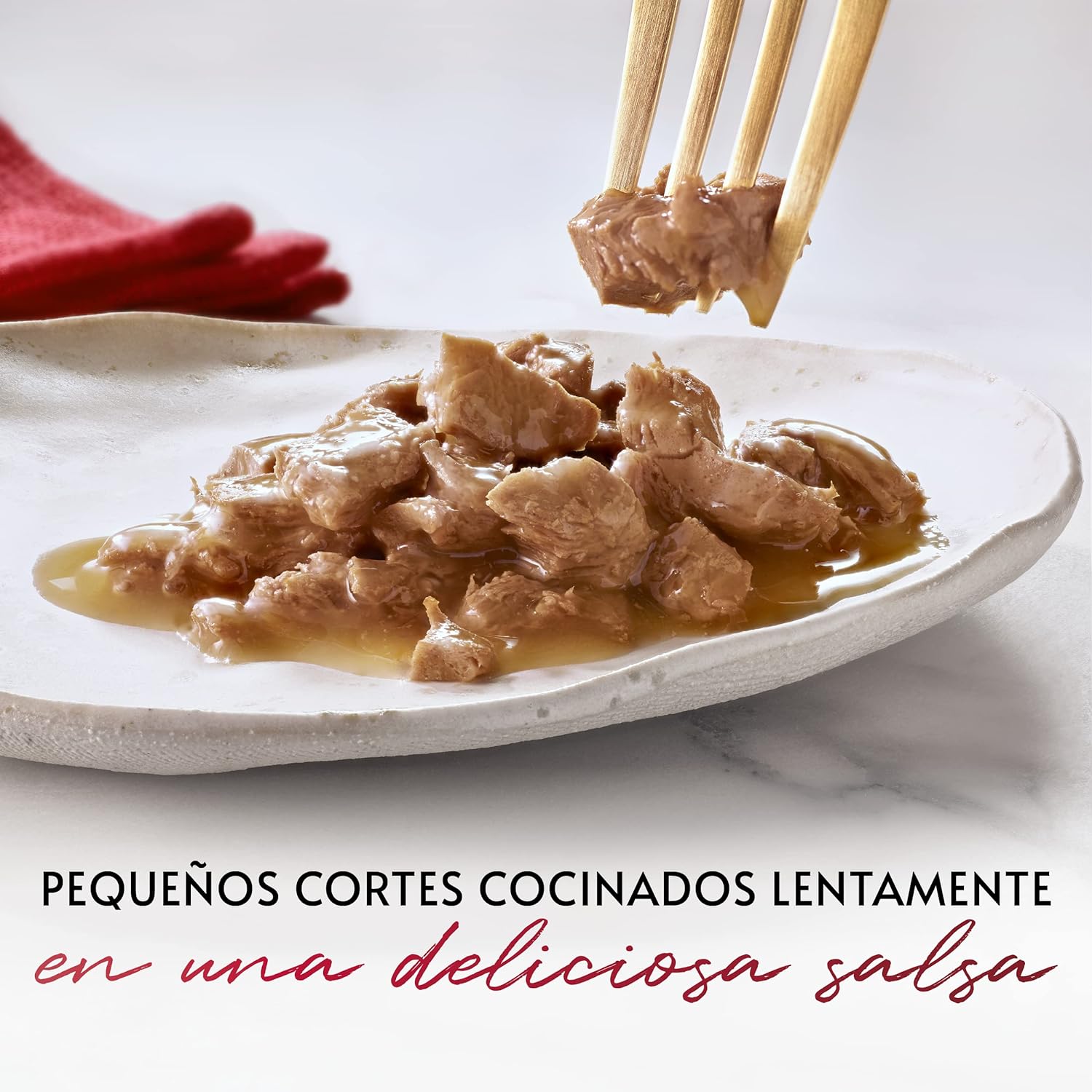 Imagen de Productos para mascotas y animales PURINA® GOURMET® MON PETIT Selección de Aves (Pollo, Pato, Pavo) - Pack Grande de 8, Total 48 Sobres de 50g en color de Meishida